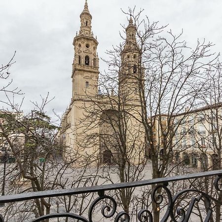 Apartamento La Redonda Catedral Y Aire Acondicionado Logrono Exterior photo